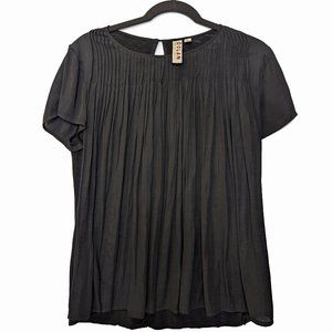Anthropologie Dolan Pleated Blouse